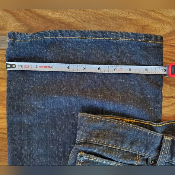 Awesome Denizen Men's Jeans, W34 L32, Dark Blue - Picture 6 of 8